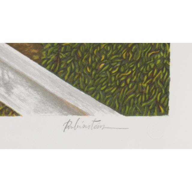 "Israel Rubinstein (1944 - ) Date: 1980 Screenprint on Arches, signed and numbered in pencil Edition of 350 Image Size:...