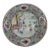 Late 19th Century Chinese Famille Rose Figural Porcelain Charger - 11" For Sale