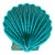 French Green Majolica Shell Dish Vallauris, Circa 1950 For Sale