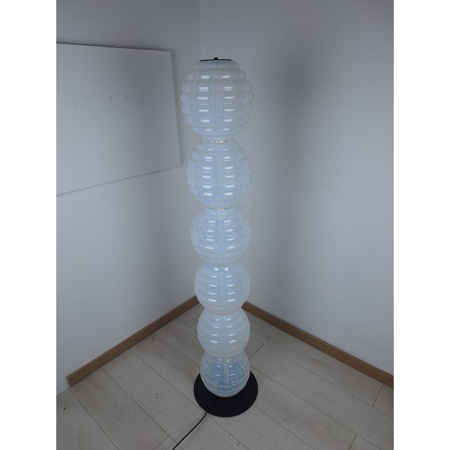 Glass Venezia Model Floor Lamp for Mazzega, Murano, 1990s For Sale - Image 7 of 14