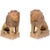 British Colonial Terracotta Lions - a Pair For Sale - Image 10 of 10