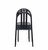 Black Model 222 Black Chairs by Robert Mallet Stevens for Ecart, France, 1980s, Set of 4 For Sale - Image 8 of 10