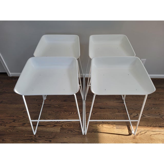 2020s Steelcase Turnstone Scoop Stools - Set of 4 For Sale - Image 5 of 18