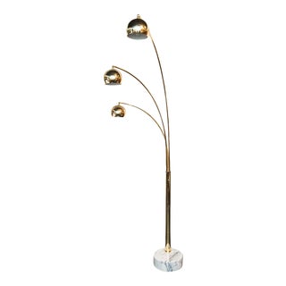 Sonneman Style Triple Arc Floor Lamp For Sale