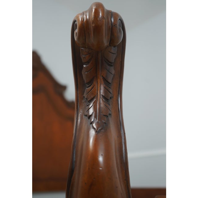 Century King Size French Style Cherry Bed For Sale - Image 14 of 18