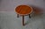 A mini tripod pedestal table with a retro design, all rounded and soft\. It will be discreet but will quickly become...