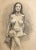 Figurative 1990s Ron Yrabedra Seated Female Nude Drawing For Sale - Image 3 of 3