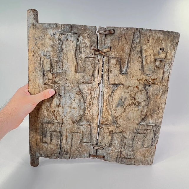 Wood Early 20th Century Dogon Granary Door Mali For Sale - Image 7 of 7