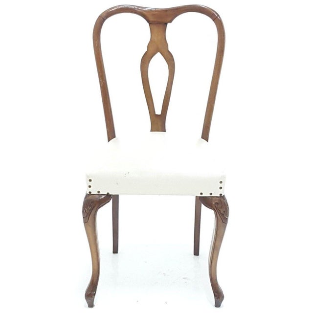 Mid-Century Modern Walnut Collection Chairs, 1960s, Set of 4 For Sale - Image 3 of 10