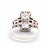 Antique Art Deco Platinum "Toi Et Moi" Old-Cut Diamond Ring, Size 6.75 For Sale - Image 6 of 7