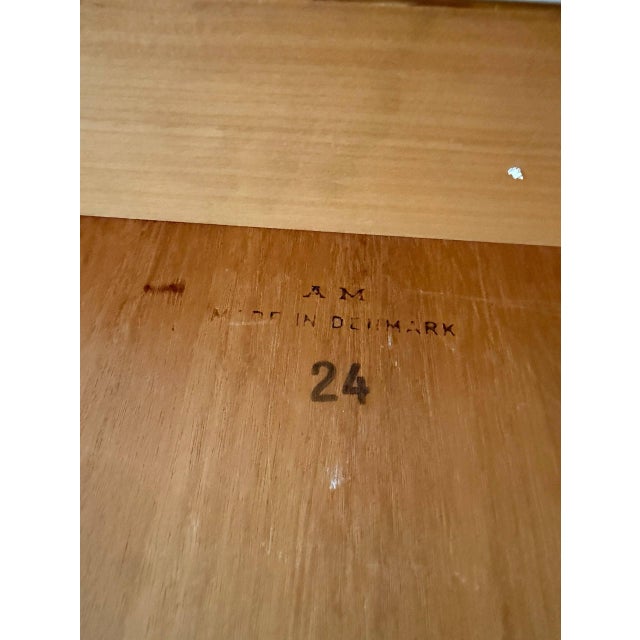Am Teak Extendable Dining Table With Two Pull-Out Leaves Danish Mid-Century Modern 1960s For Sale - Image 4 of 14