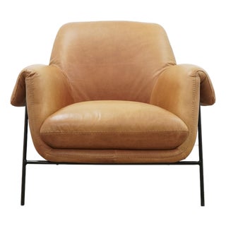 Hooker Furniture Ambroise Metal Frame Club Chair For Sale