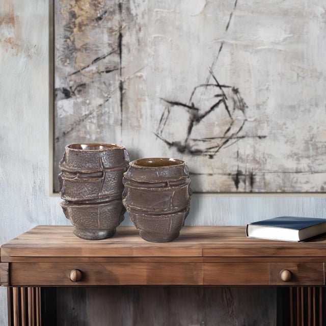 Fossil Ridge Vase Large For Sale - Image 9 of 11