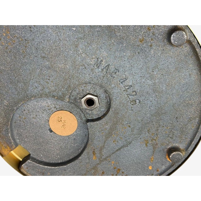 1950s Möllers Armatur Eskilstuna, Floor Lamp, Leather, Brass For Sale - Image 10 of 10