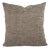 F. Schumacher Cosmati Chenille in Smoke Pillow Cover - 20" X 20" Light Gray and Dark Gray Geometric Pattern Cushion Case For Sale