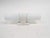White glass and ceramic wall light by Sigvard Bernadotte for IFO. In good condition Sigvard Bernadotte I have official...