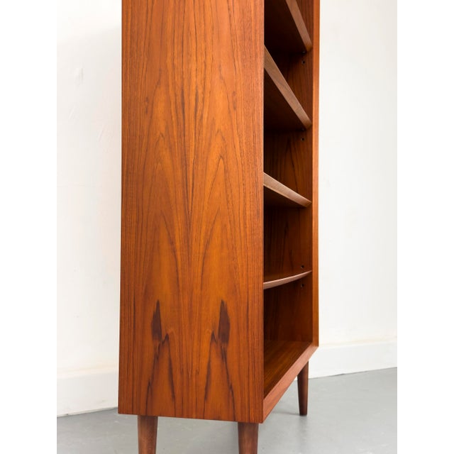 Vintage Danish Teak Bookcase from Chr. Linneberg Møbelfabrik, 1960s For Sale - Image 13 of 18