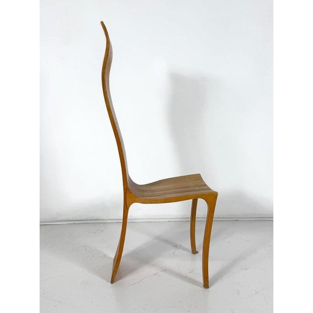 Mid-Century Ash Dining Chairs by Walter Nielsen, 1970s, Set of 6 For Sale - Image 4 of 8