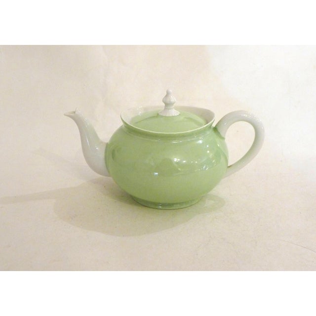 Small Antique Porcelain Teapot by Jean Pouyat, Limoges, France, 1890s For Sale - Image 13 of 13