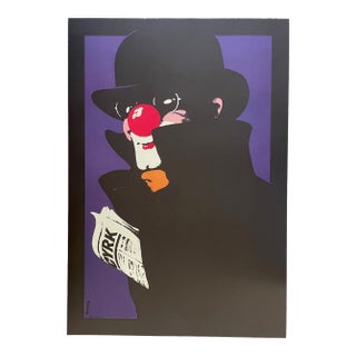 W. Swierzy, Circus Clown 1975, Poster No 71, Official Limited Edition c.500, Printed 2023 For Sale
