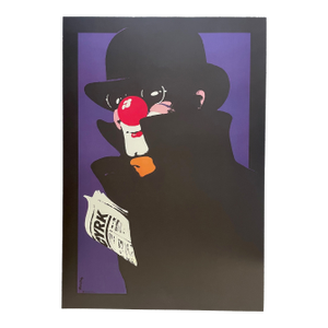 W. Swierzy, Circus Clown 1975, Poster No 71, Official Limited Edition c.500, Printed 2023