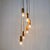 Wooden Cascade Pendant Lamp from Temde Leuchten, Switzerland, 1970s For Sale - Image 6 of 8