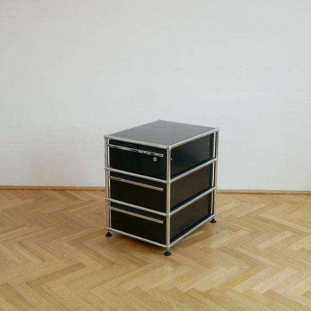 Mid-Century Modern Office Container by Fritz Haller & Paul Schärer for USM Haller For Sale - Image 3 of 11