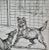 Realism Margaret Sweet Johnson, Two Dogs Playing in Front of a Fence, Circa 1930 For Sale - Image 3 of 5