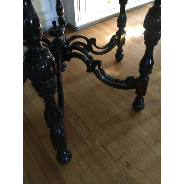 1930 Walnut Center Table For Sale - Image 4 of 5