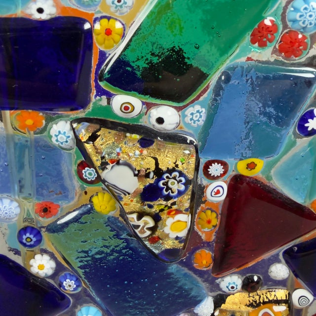 Vintage Italian Vase in Murano Glass, 1970s For Sale - Image 10 of 14