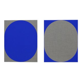 Louise Blyton "Blue Nesting", Painting For Sale