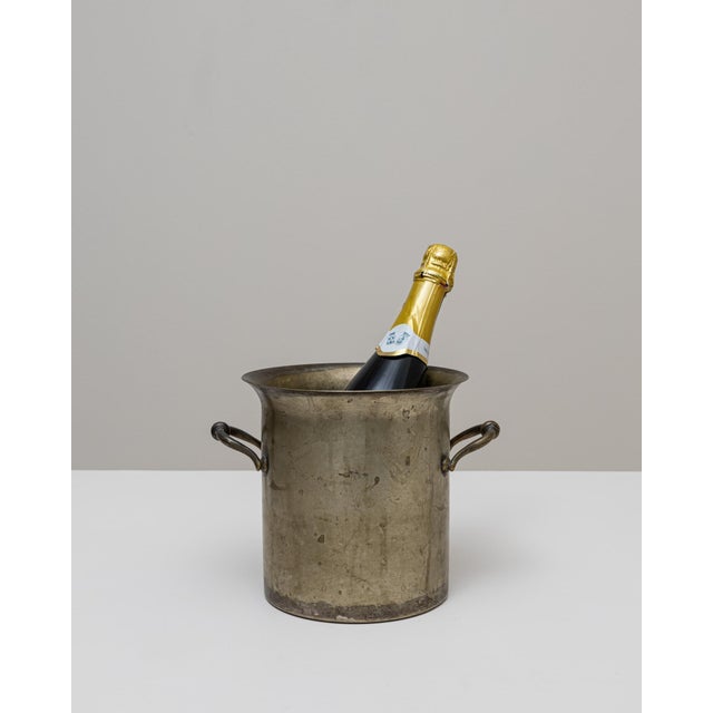 20th Century French Silver Plated Champagne Bucket For Sale - Image 17 of 18