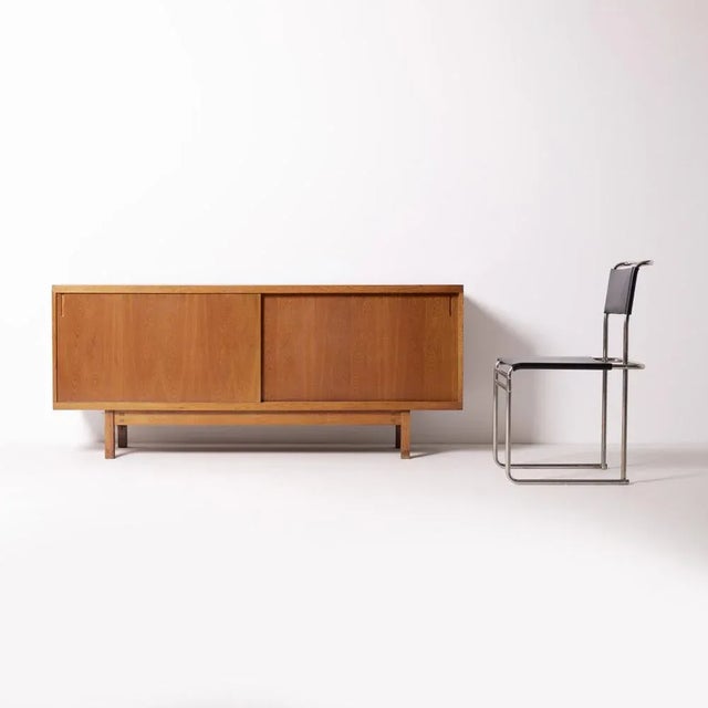 Mid-Century Modern Oak Sideboard, 1960s For Sale - Image 9 of 13