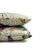 Scattered Rainbow Birds on Geometric Osborne and Little Aviary Fabric in Multi Pillow Cover - 20" X 20" - a Pair For Sale In Portland, OR - Image 6 of 11