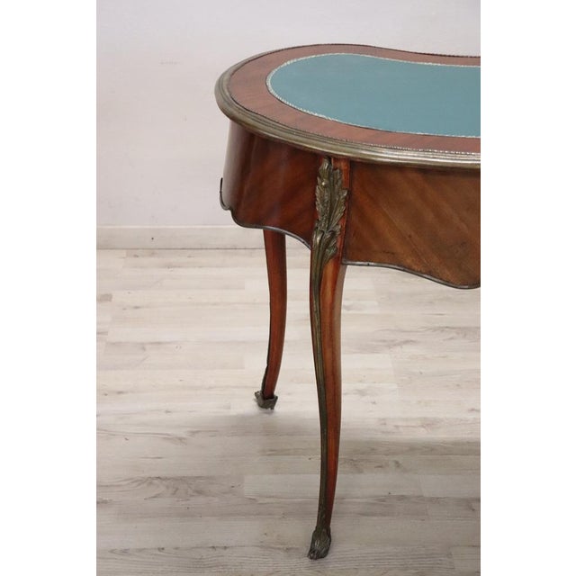 Wooden Writing Desk, 1900s For Sale - Image 9 of 15