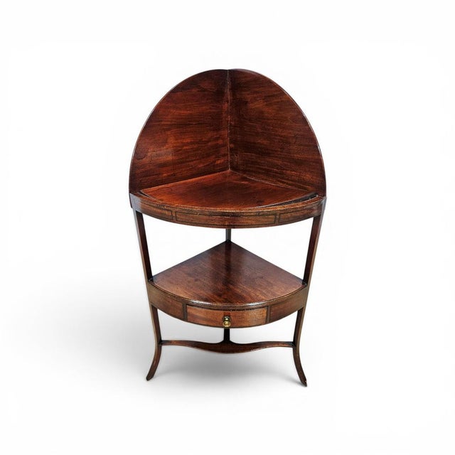 Antique Mahogany Washbasin, England, Early 19th Century For Sale - Image 17 of 17