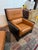 Roche Bobois Vintage Roche Bobois Leather Chair & Ottoman For Sale - Image 4 of 11