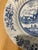 English 1960s Johnson Brothers Tulip Time Blue and White Plate For Sale - Image 3 of 6