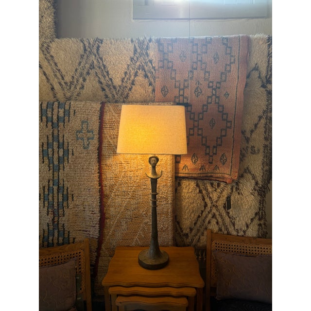 Originally designed in by Alberto Giacometti, these European bronze sculptures are incredible replicas of the original....