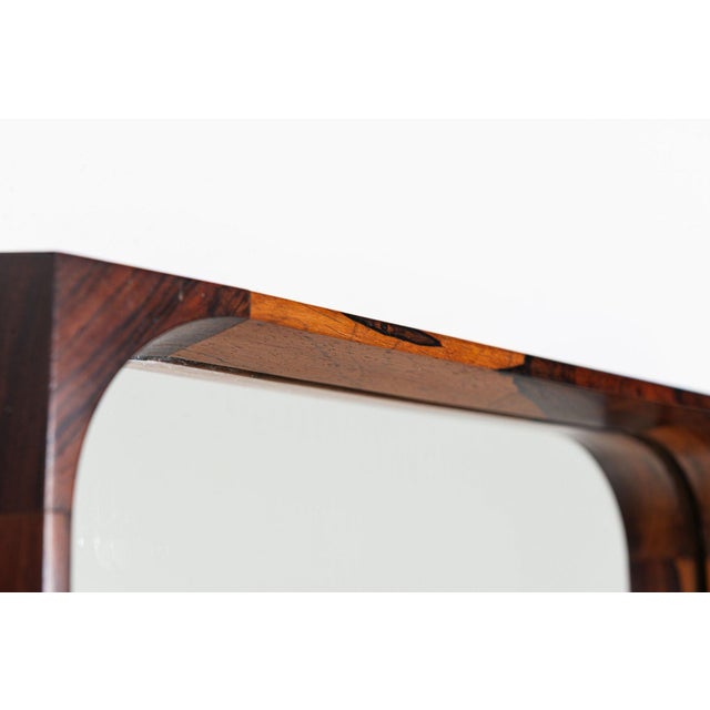 Wall Mirror in Rosewood by Niels Clausen for NC Møbler, Denmark, 1960s For Sale - Image 9 of 13