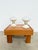 Mushroom Lamps in White Opaline Glass and Lacquered Metal, 1970s, Set of 2 For Sale - Image 3 of 11
