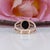 2.1Ct Boulder Opal Cabochon Ring With Natural Diamond Accents: Solid 14k Gold, Size 6.75 For Sale - Image 9 of 10