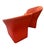 2000 - 2009 Bernhardt Red Leather Swivel Chairs Made for the New England Patriots (A Pair ) For Sale - Image 5 of 8
