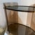 1960s Italian Space Age Serving Trolley in Acrylic and Brass, 1968 For Sale - Image 5 of 18
