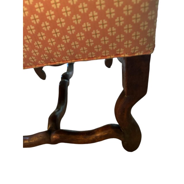 Wood Early 19th Century French Walnut Open Armchair For Sale - Image 7 of 9
