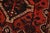Shiraz Rug 3’5” X 4’11” Red Wool Vintage Tribal Hand-Knotted Oriental Carpet For Sale - Image 4 of 13