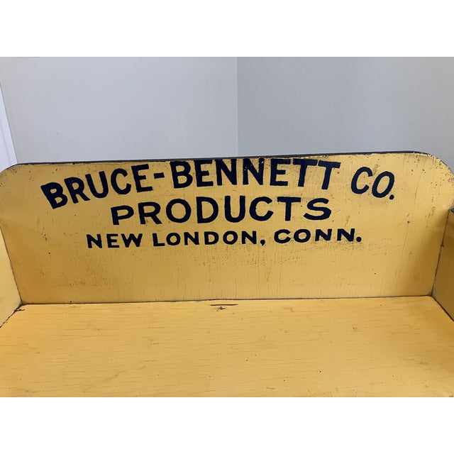 Early 20th‑Century Painted Display Cabinet — Bruce Bennett Co., New London, CT This striking painted display cabinet comes...