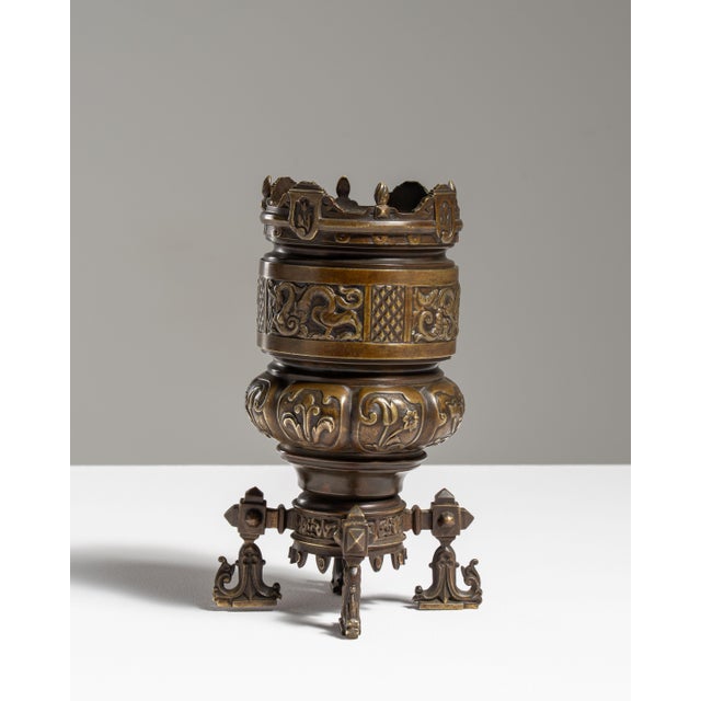 19th Century Chinese Bronze Censer For Sale - Image 14 of 15