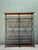 Vintage French Plank Wood and Metal Industrial Bookshelf For Sale - Image 12 of 12