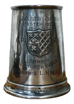 Antique Aldenham School Scratch Sixes Trophy, 1909